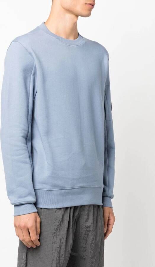 C.P. Company Fleece sweater Blauw
