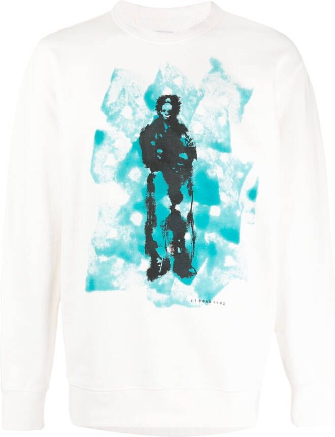C.P. Company Sweater met print Wit