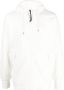 C.P. Company Hoodie met rits Wit - Thumbnail 1