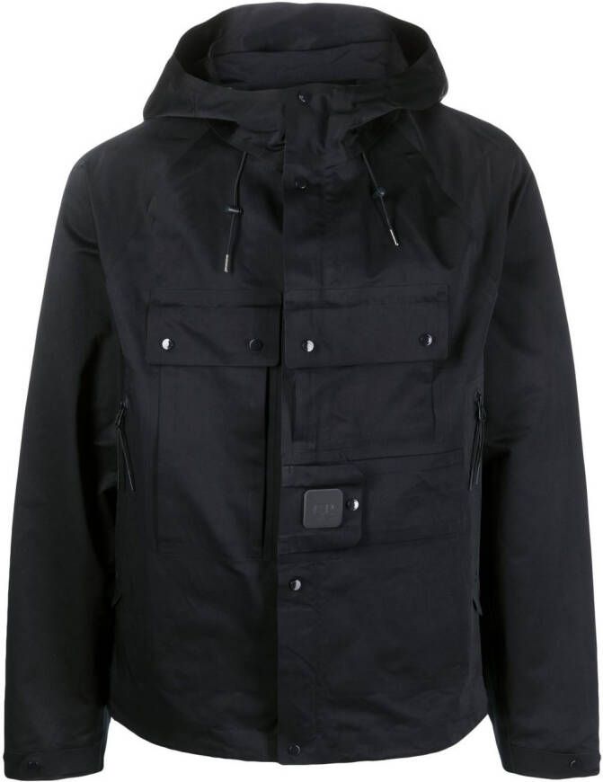C.P. Company Jack met capuchon Blauw