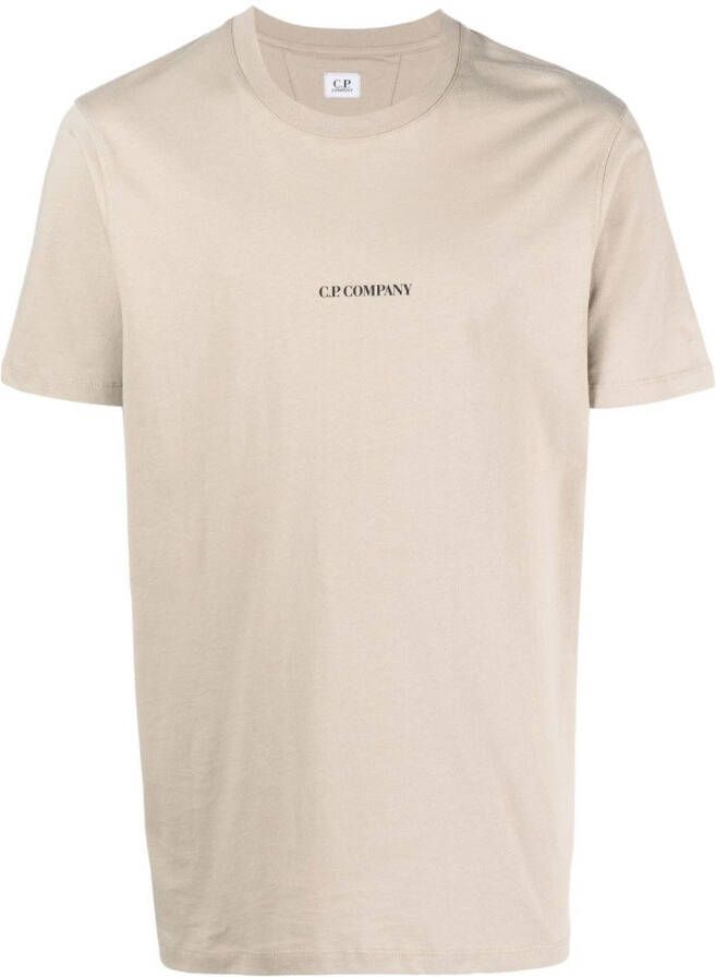 C.P. Company Katoenen T-shirt Bruin