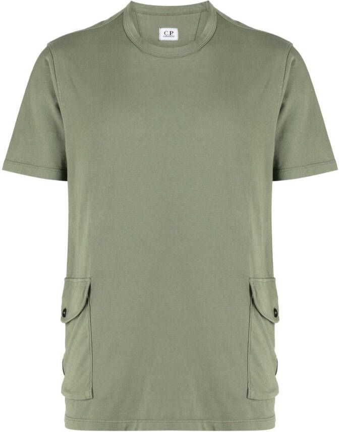 C.P. Company Katoenen T-shirt Groen