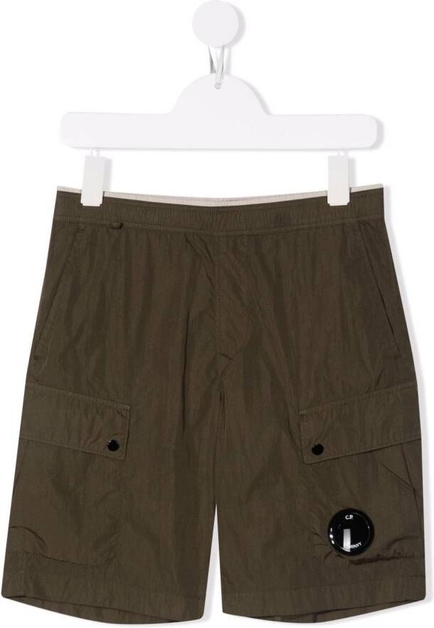 C.P. Company Kids Cargo shorts Groen