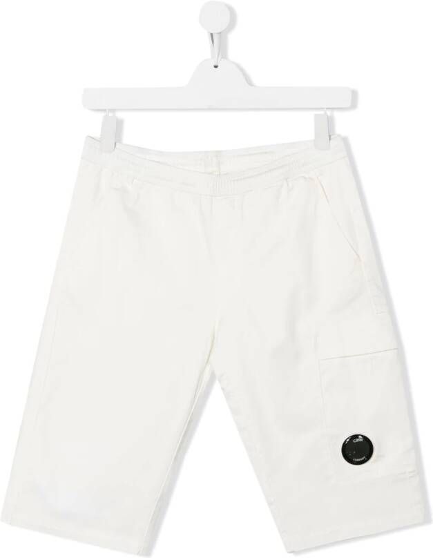 C.P. Company Kids Cargo shorts Wit