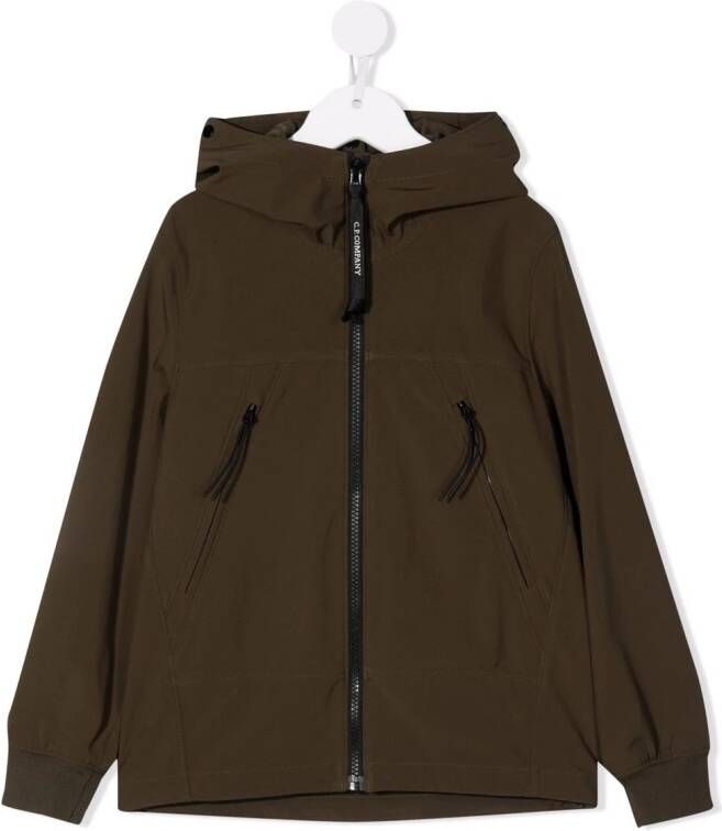 C.P. Company Kids Jack met capuchon Groen