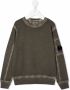 C.P. Company Kids Katoenen sweater Groen - Thumbnail 1