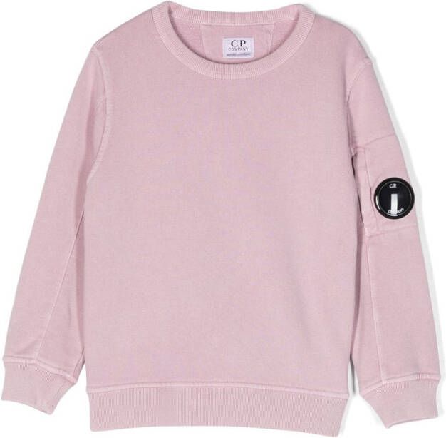 C.P. Company Kids Katoenen sweater Roze