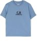 C.P. Company Kids T-shirt met logoprint Blauw - Thumbnail 1