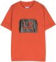 C.P. Company Kids T-shirt met logoprint Oranje - Thumbnail 1