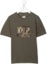 C.P. Company Kids T-shirt met logoprint Groen - Thumbnail 1