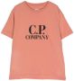 C.P. Company Kids T-shirt met logoprint Roze - Thumbnail 1