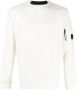 C.P. Company Sweater met Lens-detail Wit - Thumbnail 1