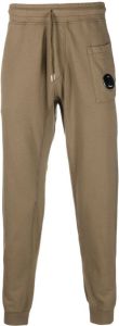 C.P. Company Lens-detail track trousers Groen