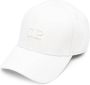 C.P. Company Honkbalpet met geborduurd logo Wit - Thumbnail 1