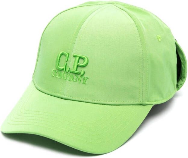 C.P. Company Pet met geborduurd logo Groen