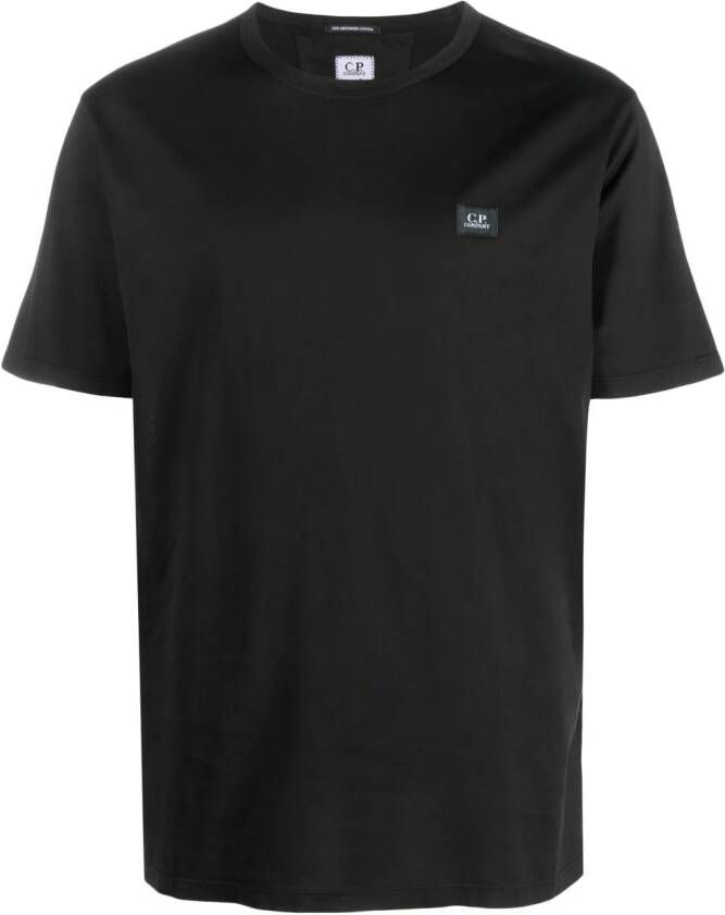 C.P. Company T-shirt met logopatch Zwart