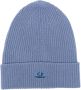 C.P. Company Muts met logopatch Blauw - Thumbnail 1