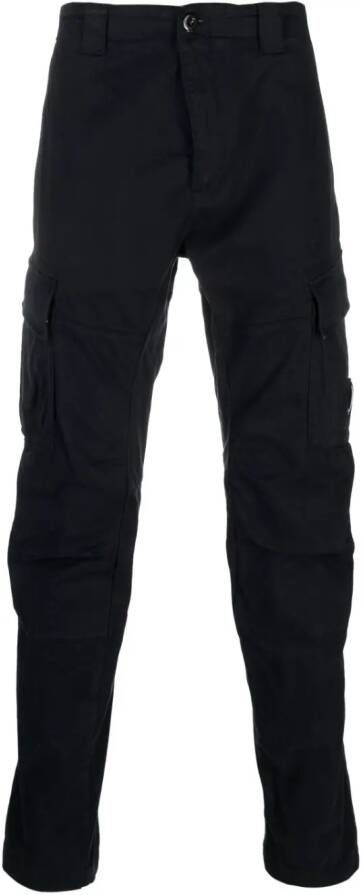 C.P. Company Broek met toelopende pijpen Blauw