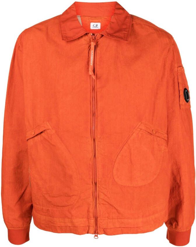 C.P. Company Shirtjack met lange mouwen Oranje