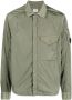C.P. Company Shirtjack met logopatch Groen - Thumbnail 1