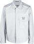 C.P. Company Shirtjack met logoprint Grijs - Thumbnail 1
