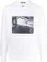 C.P. Company Sweater met fotoprint Wit - Thumbnail 1