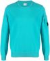 C.P. Company Sweater met logopatch Blauw - Thumbnail 1