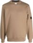 C.P. Company Sweater met logopatch Bruin - Thumbnail 1