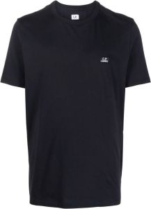 C.P. Company T-shirt met geborduurd logo Blauw