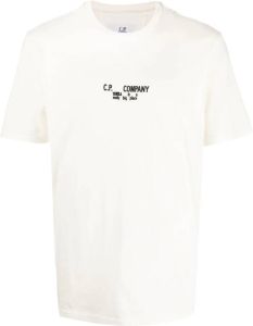 C.P. Company T-shirt met grafische print Beige