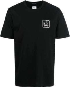 C.P. Company T-shirt met logo Zwart