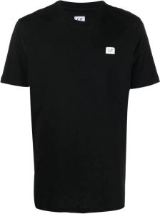 C.P. Company T-shirt met logopatch Zwart