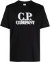 C.P. Company T-shirt met logoprint Zwart - Thumbnail 1