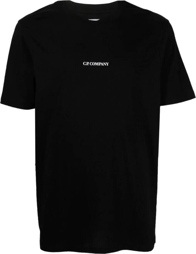 C.P. Company T-shirt met logoprint Zwart