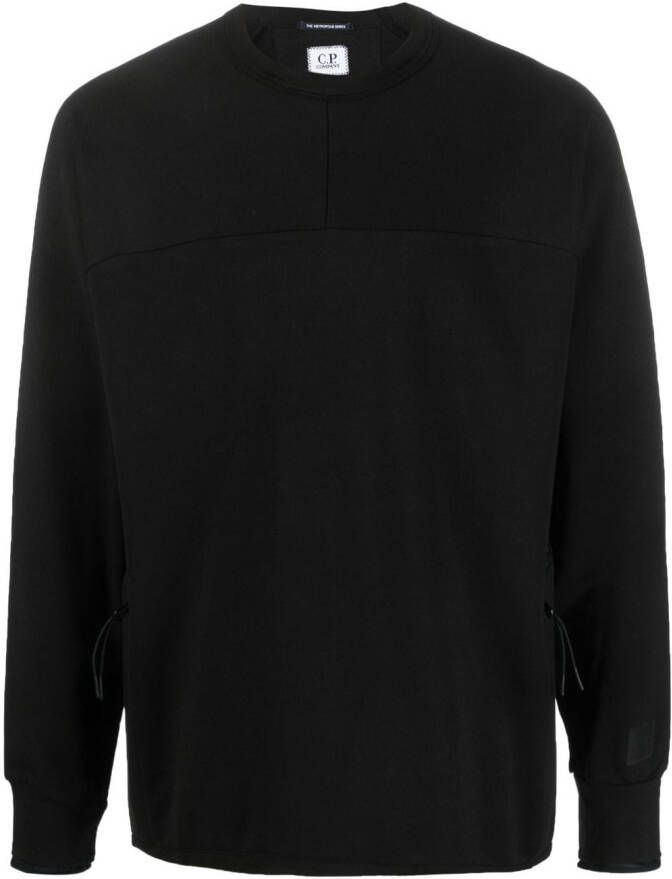 C.P. Company Sweater met ronde hals Zwart