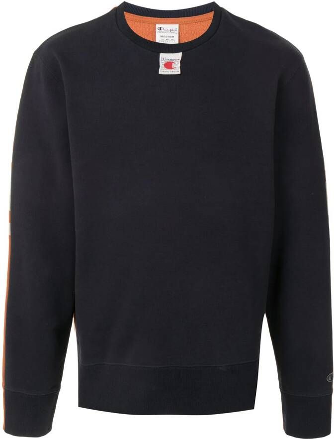 Craig Green Sweater met print Blauw