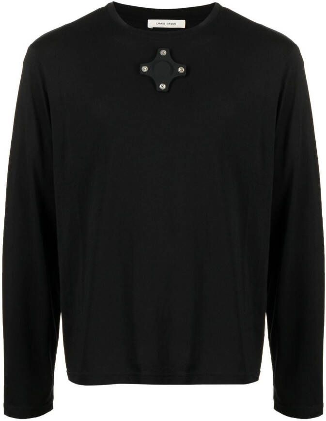 Craig Green T-shirt met lange mouwen Zwart
