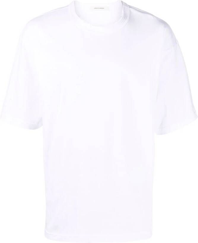 Craig Green T-shirt met logoplakkaat Wit