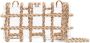 Cult Gaia Bess doorzichtige schoudertas Beige - Thumbnail 1