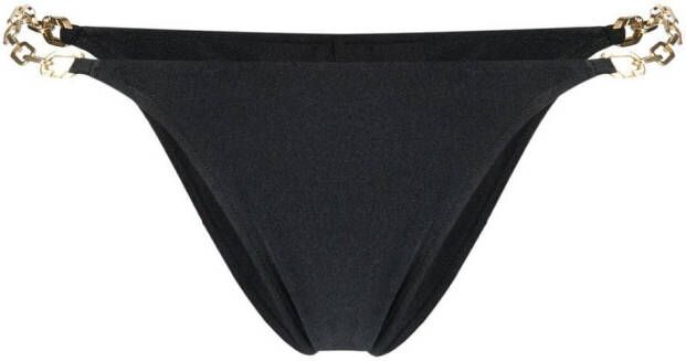 Cult Gaia Bikinislip met kettingdetail Zwart