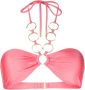 Cult Gaia Bikinitop met ringdetail Roze - Thumbnail 1
