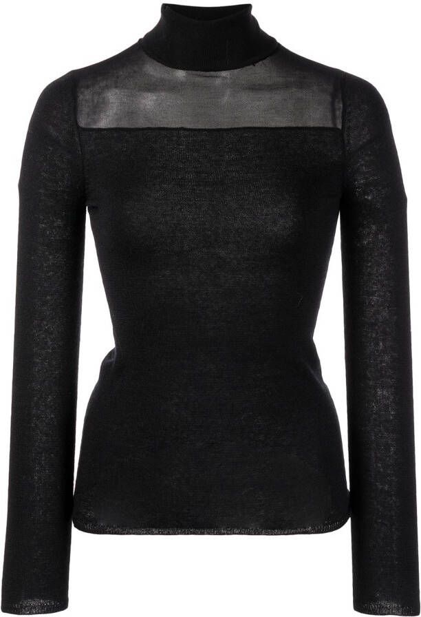 Cult Gaia Gebreide top Zwart