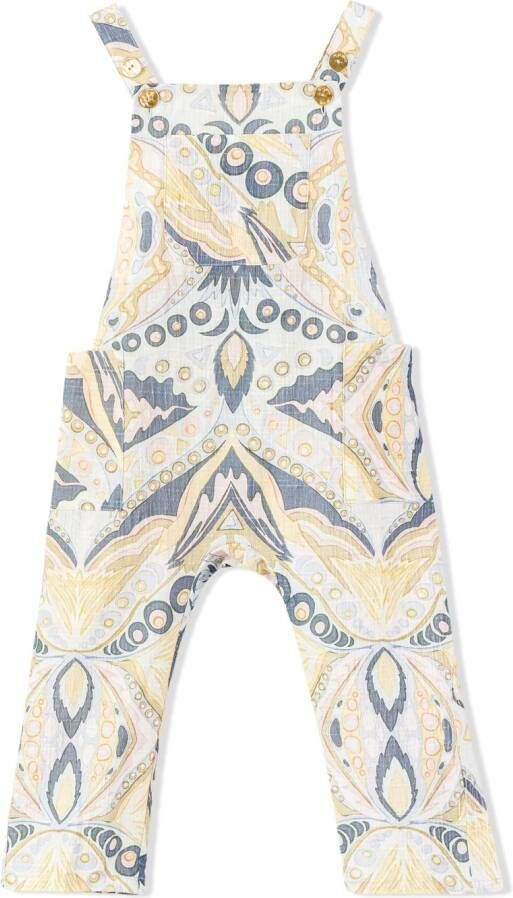 Cult Gaia Jumpsuit met grafische print Wit