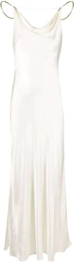 Cult Gaia Jurk met ringhardware Wit
