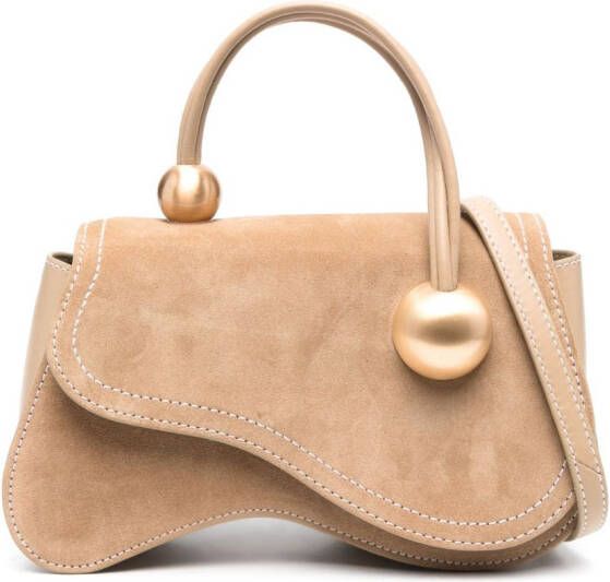 Cult Gaia Kazia schoudertas Beige