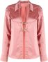 Cult Gaia Satijnen blouse Roze - Thumbnail 1