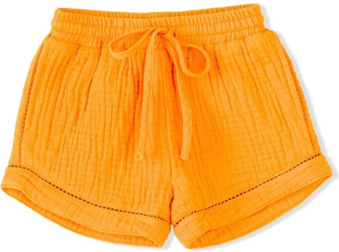 Cult Gaia Shorts met trekkoord Oranje