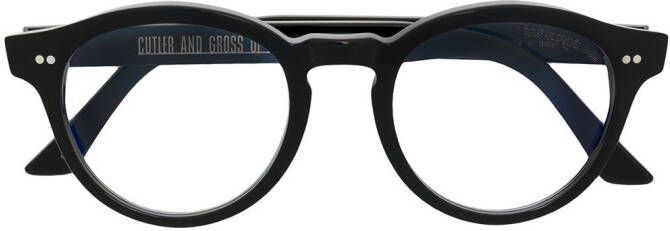 Cutler & Gross 1378 bril met rond montuur Zwart