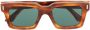 Cutler & Gross 1386 zonnebril met vierkant montuur Bruin - Thumbnail 1