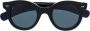 Cutler & Gross 1390 zonnebril met rond montuur Zwart - Thumbnail 1